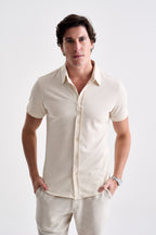 Camisa Micro Texture MC - Ankor Design