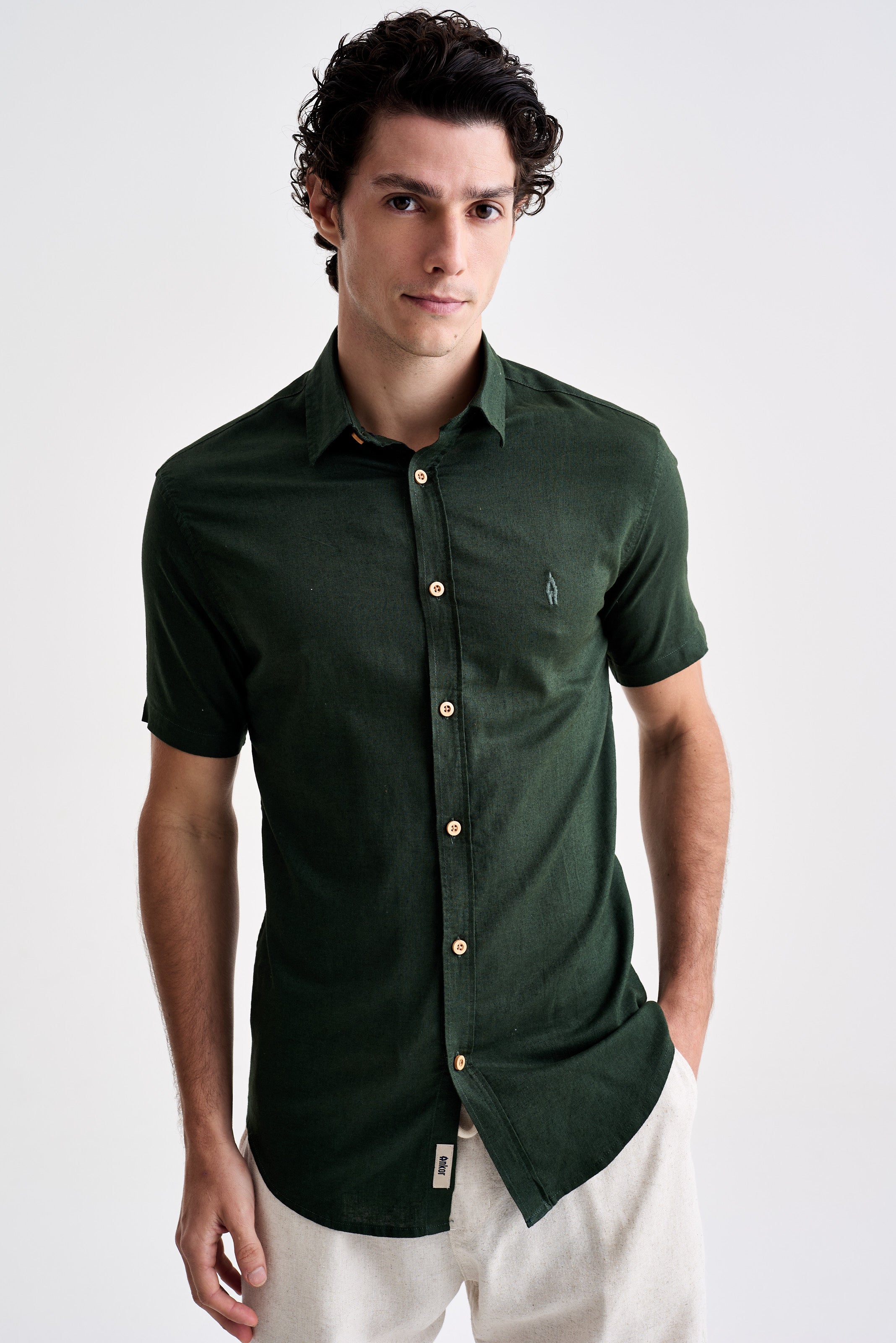 Camisa Linho MC - Ankor Design