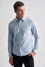 Camisa Oxford Azul Claro - Ankor Design