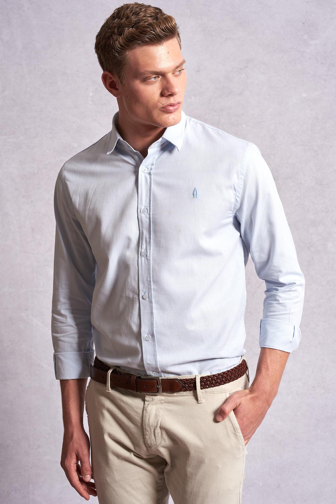 Camisa Oxford