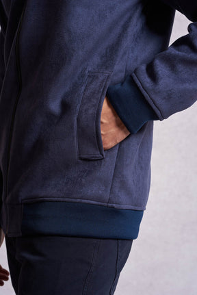 Jaqueta Bomber Suede