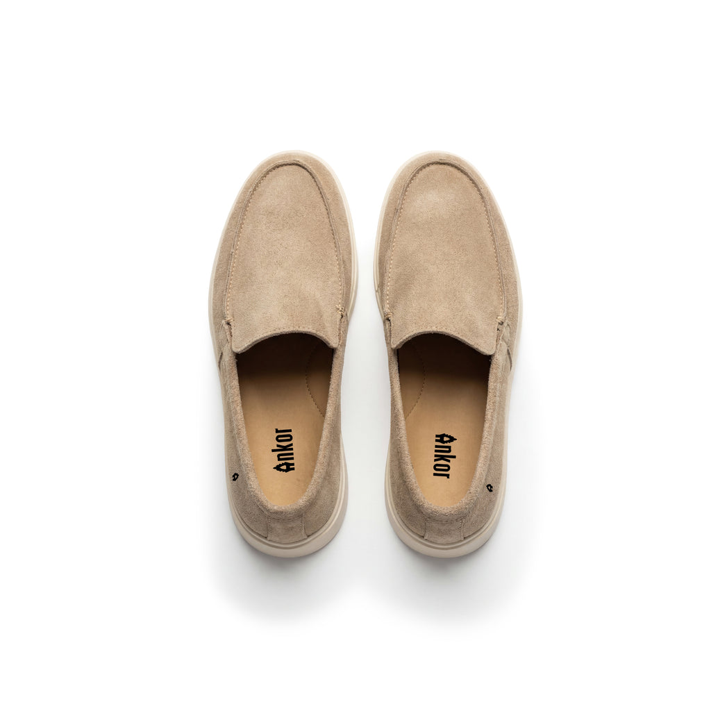 Loafer de couro casual