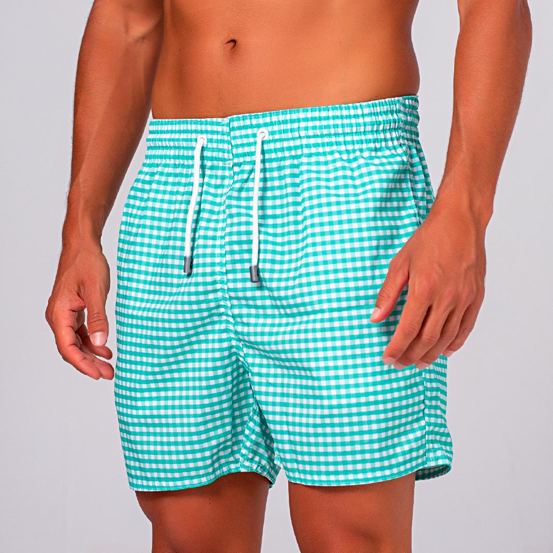 Shorts Praia Xadrez