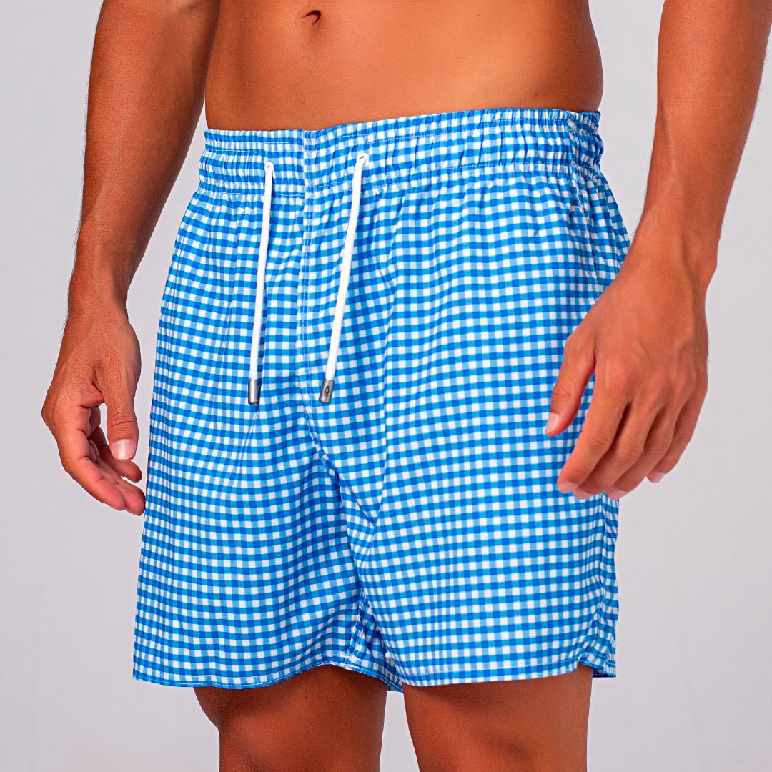 Shorts Praia Xadrez