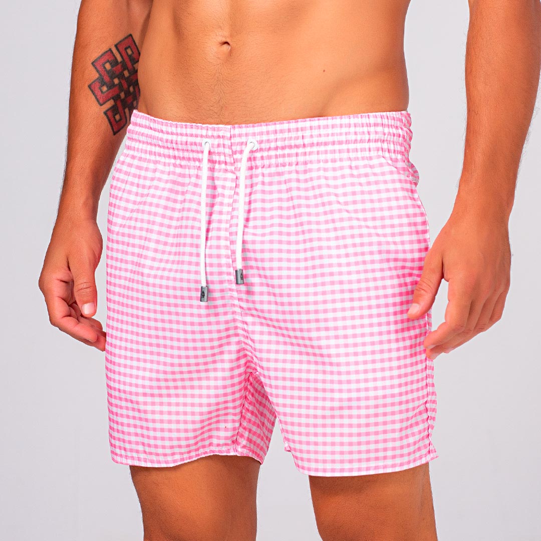 Shorts Praia Xadrez – Ankor Design