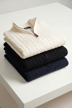 Tricot Cotton Quarter Zíper