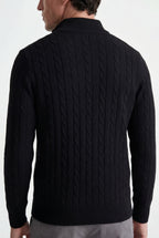 Tricot Cotton Quarter Zíper
