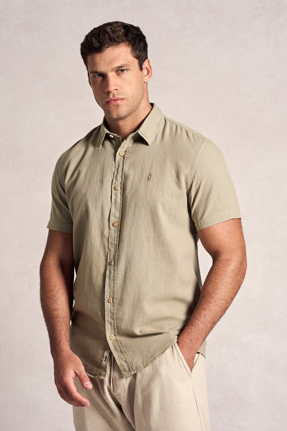 Camisa Linho MC