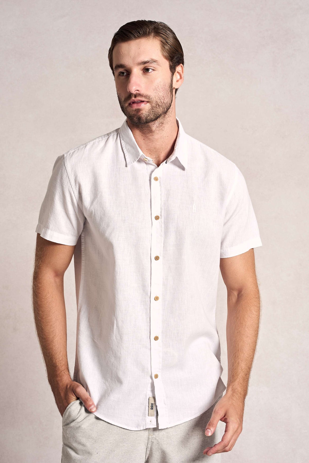 Camisa Linho MC