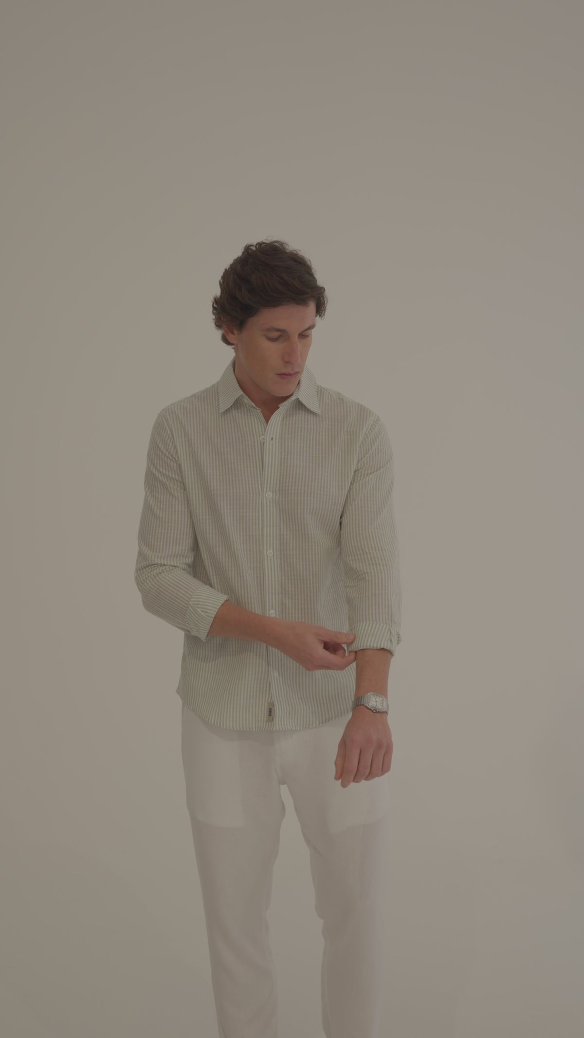 Camisa Stripe ML