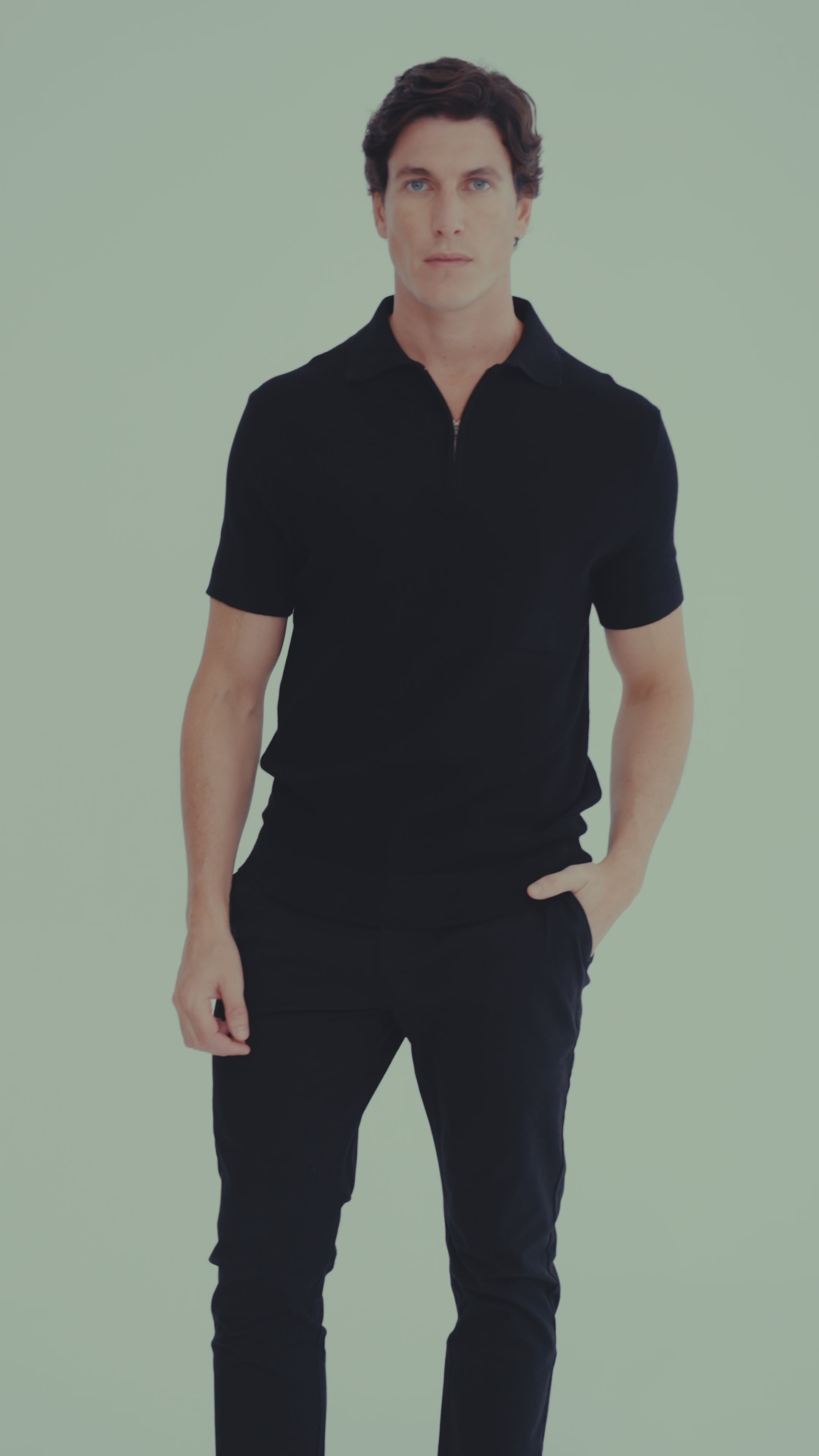 Polo Tricot Zíper